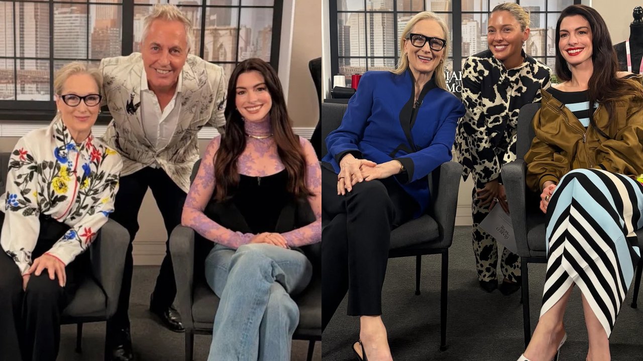 Las entrevistas de Marley y La Reini a Anne Hathaway se podrán ver este domingo