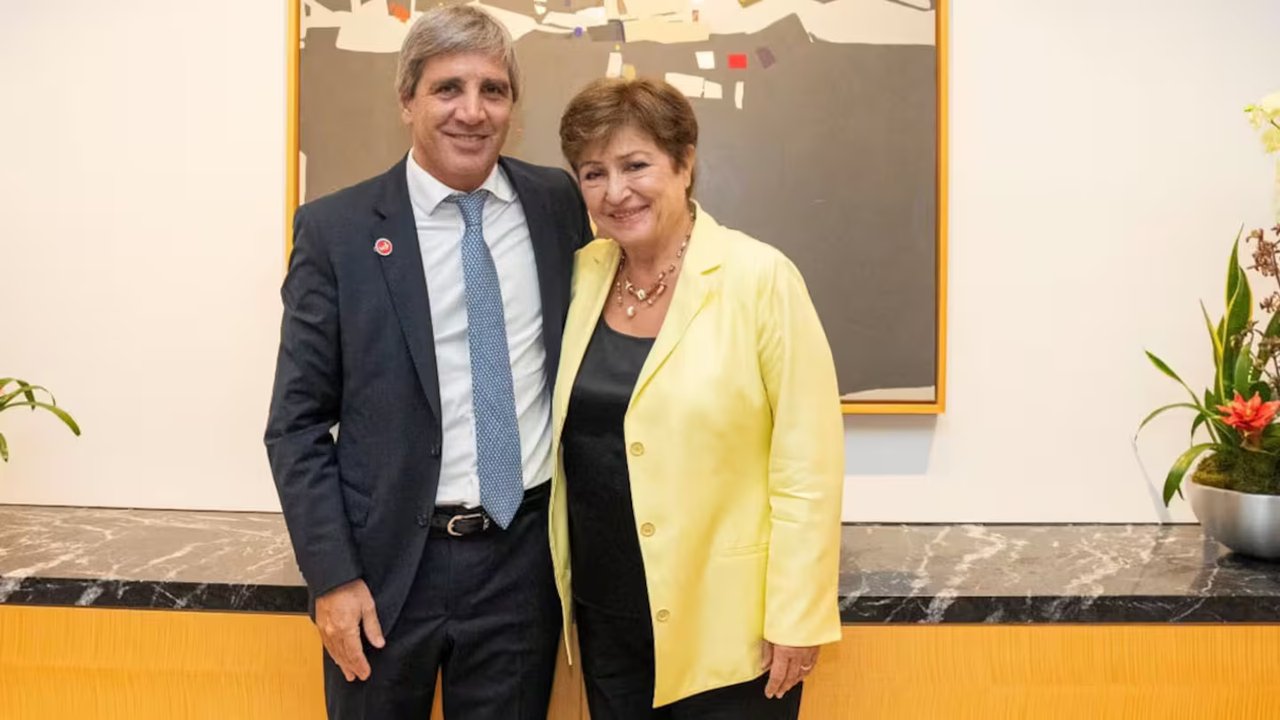 Caputo se reunió con Georgieva en el FMI tras el acuerdo y avanzan las negociaciones por la deuda