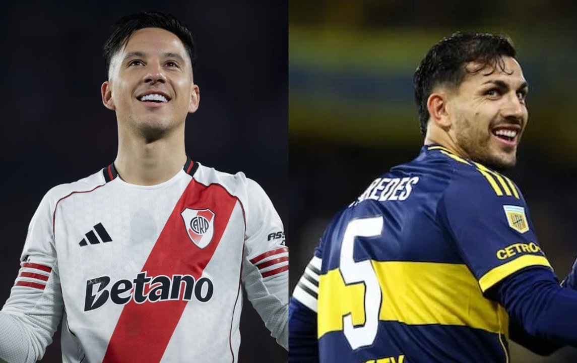 River y Boca se enfrentan en un nuevo Superclásico que paraliza el fútbol argentino