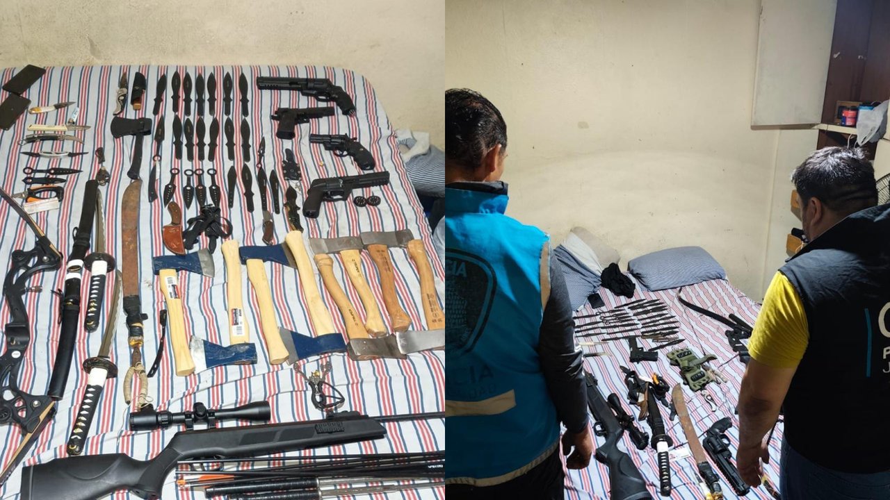 Imputado por amenazar a su hermano y sobrino en Almagro: le secuestraron un arsenal