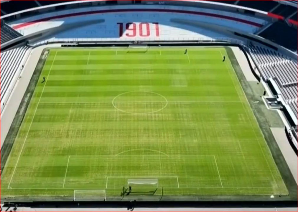 Arenero Monumental: así está el campo de juego de la cancha de River para el Superclásico