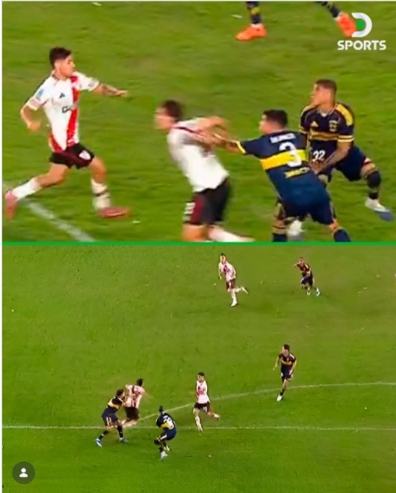 ¿Fue penal de Blanco a Martínez Quarta?