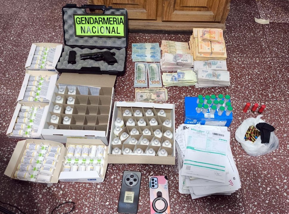 Desbaratan tráfico de fentanilo y anestésicos entre Chubut y Entre Ríos