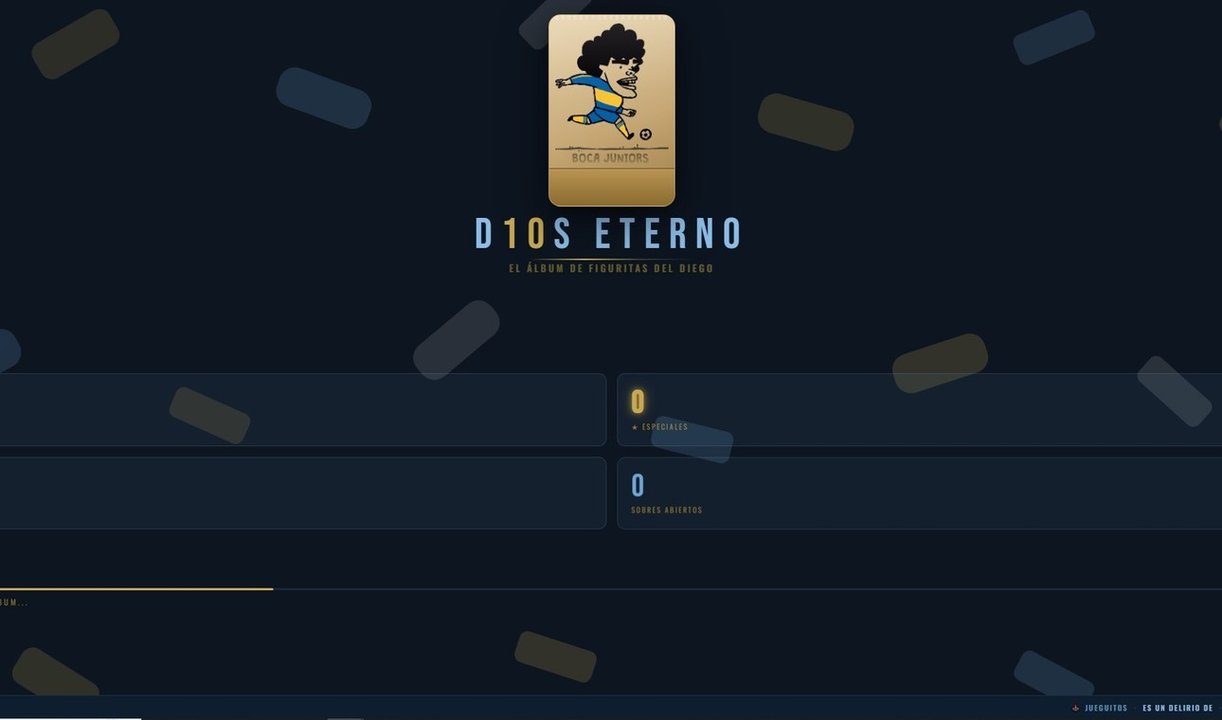 “D10S ETERNO”: el álbum virtual de Maradona que se hizo viral en las redes sociales