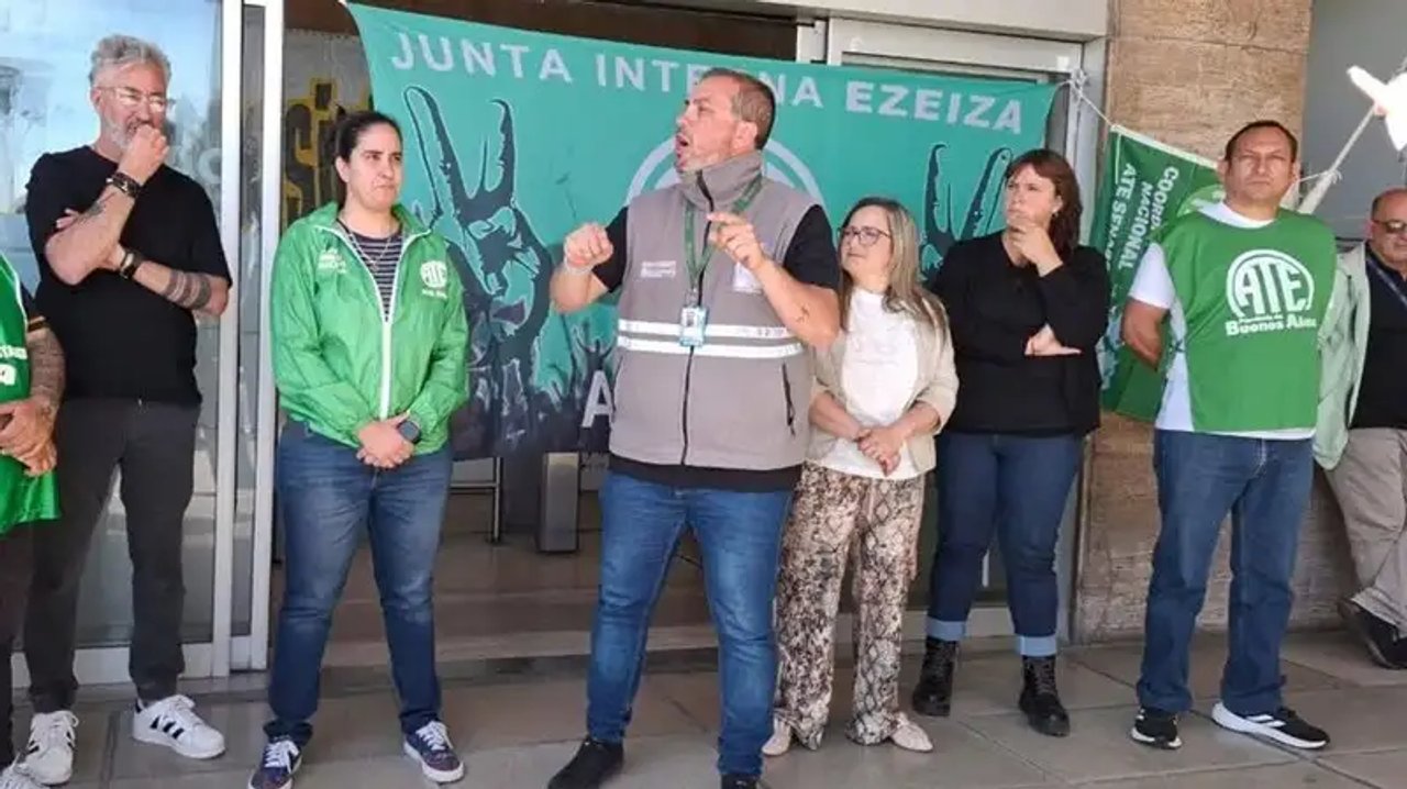 Por medidas de fuerza de ATE/ANAC puede haber demoras y cancelaciones en vuelos
