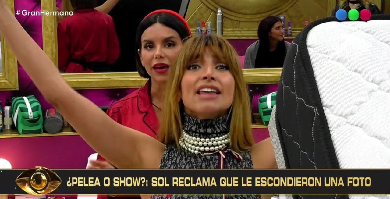 Solange Abraham en Gran Hermano: Generación dorada, durante una fuerte discusión en la casa