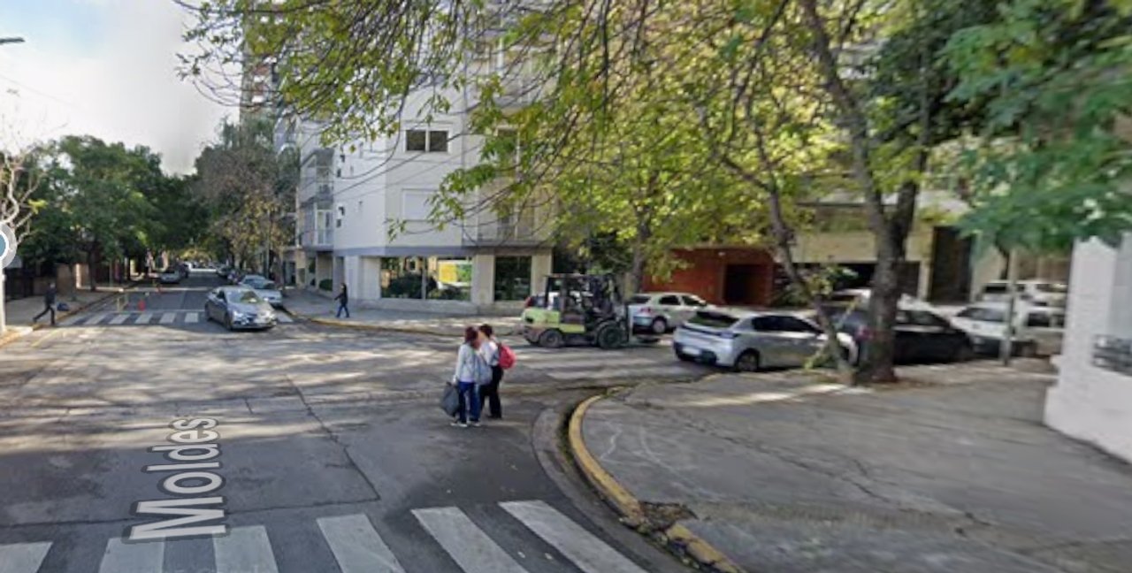 Encontraron a un hombre muerto en Colegiales tras un incendio