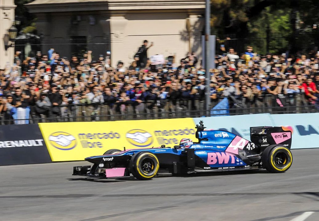 🔴Colapinto Road Show EN VIVO: El piloto argentino de Fórmula 1 da una exhibición en Buenos Aires