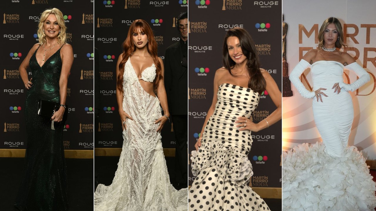 Los looks de los Martín Fierro de Moda 2026
