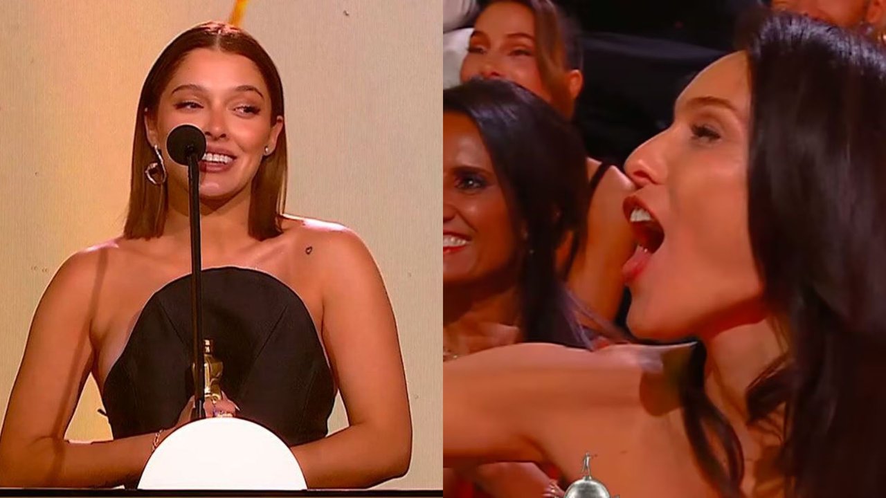 Sofía La Reini Gonet y Pampita en los Martín Fierro de Moda