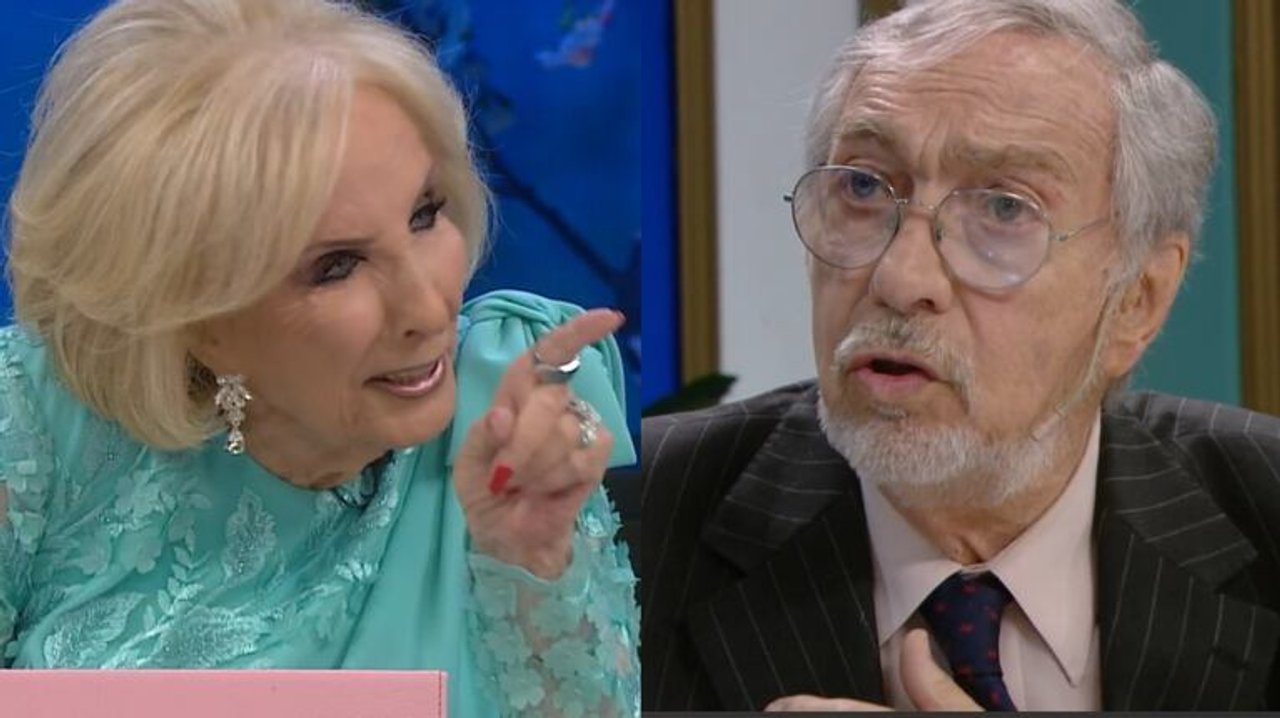 Mirtha Legrand atraviesa un cuadro gripal mientras llora la muerte de Luis Brandoni