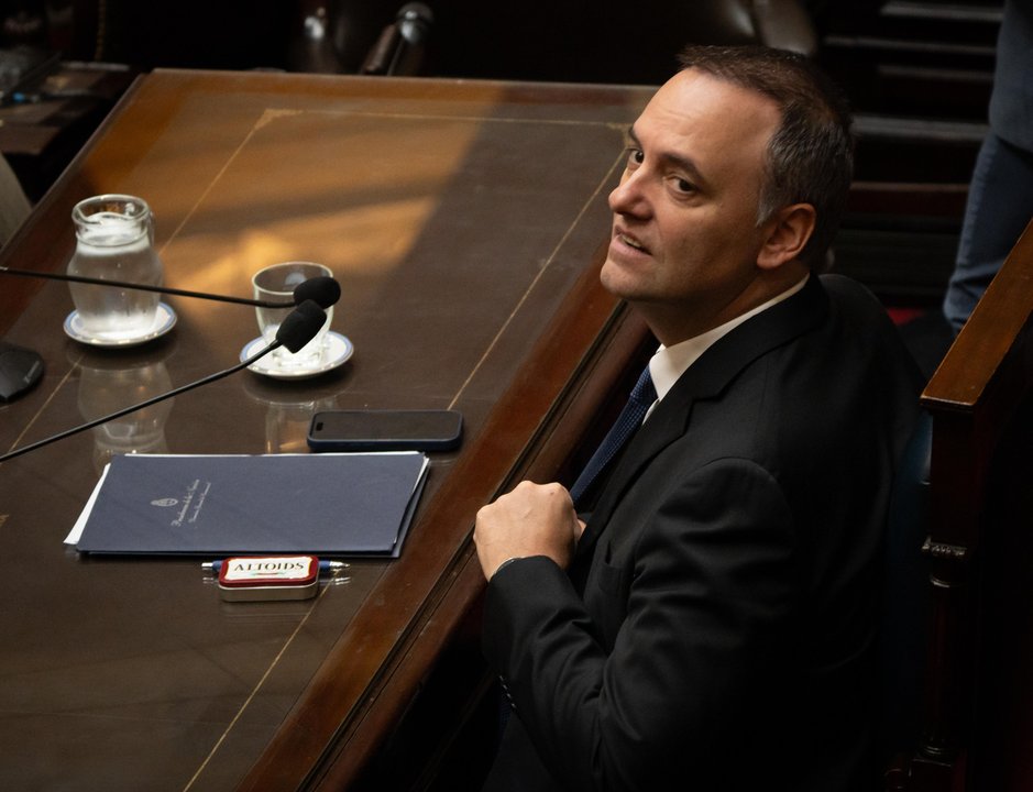 Qué dijo Adorni en Diputados sobre la visita de Peter Thiel a la Argentina