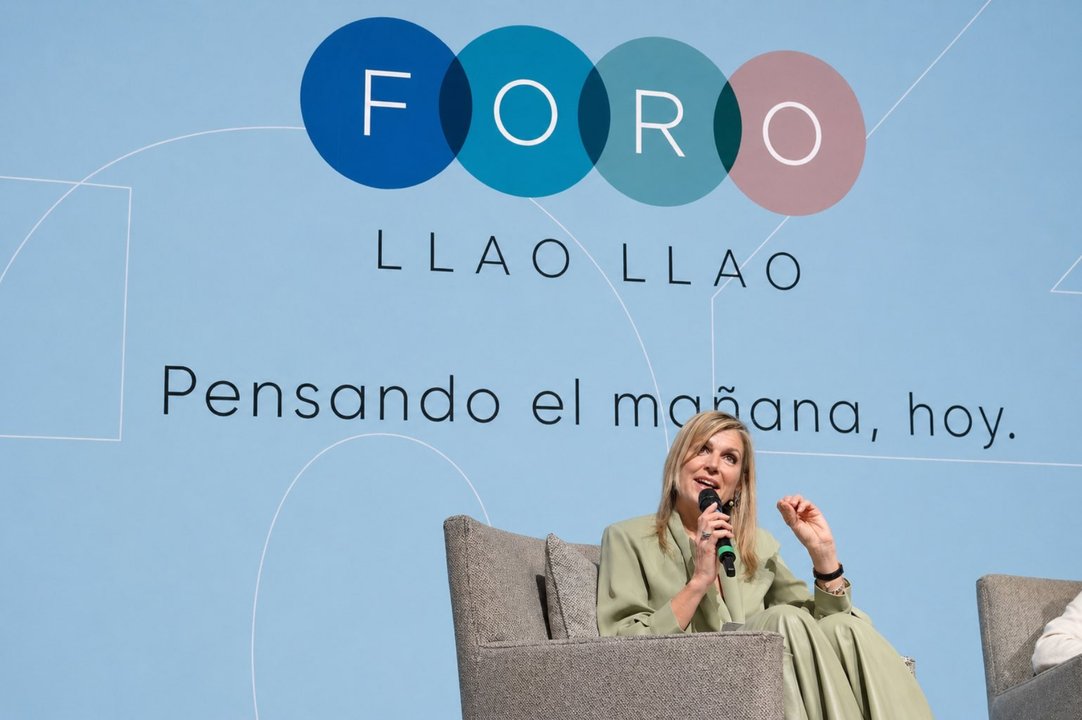 La reina Máxima de los Países Bajos envió un mensaje al Círculo Rojo en el Foro Llao Llao 2026