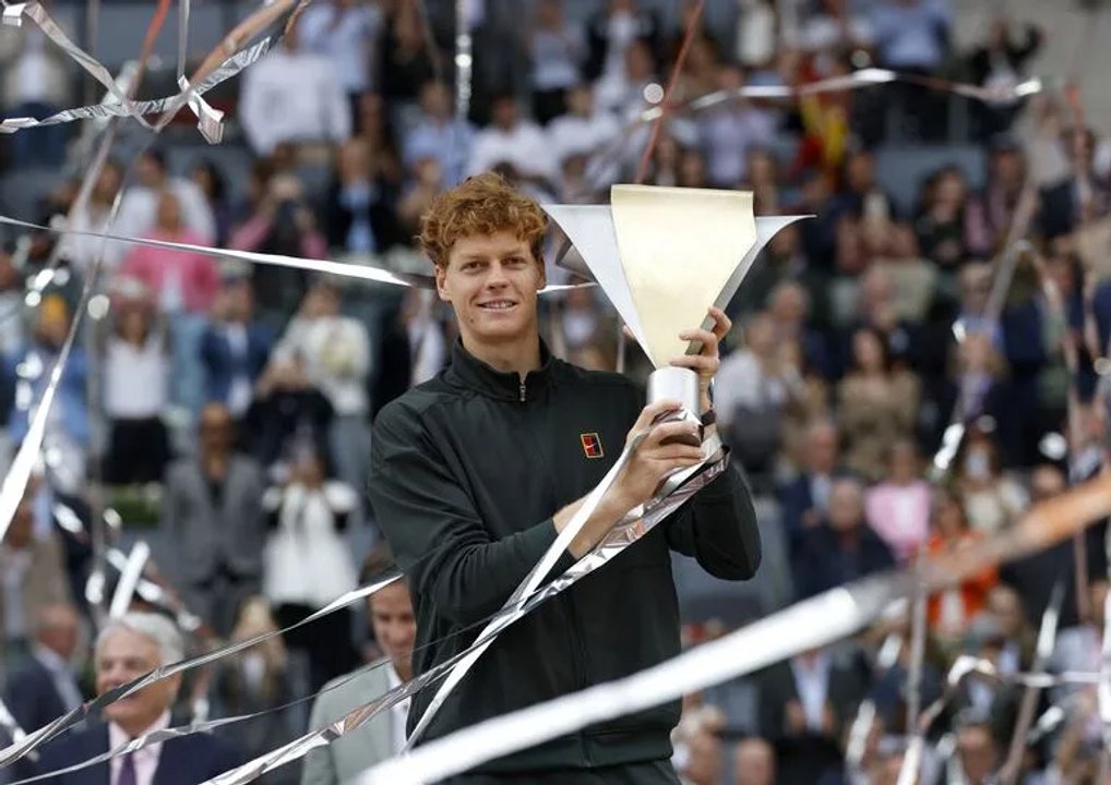 Sinner aplastó a Zverev y se quedó con el título en el Masters de Madrid
