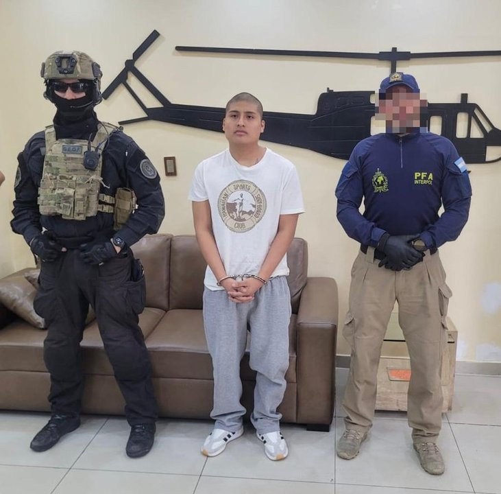 Triple crimen narco: “Pequeño J” ya está en la Argentina y quedó alojado en el penal de Marcos Paz