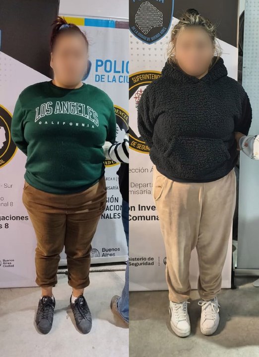 Cayeron dos viudas negras, una con varios antecedentes, tras allanamientos en Soldati y Lomas de Zamora