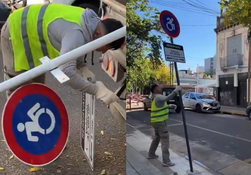 Levantan más de 200 estacionamientos truchos para personas con discapacidad en la Ciudad