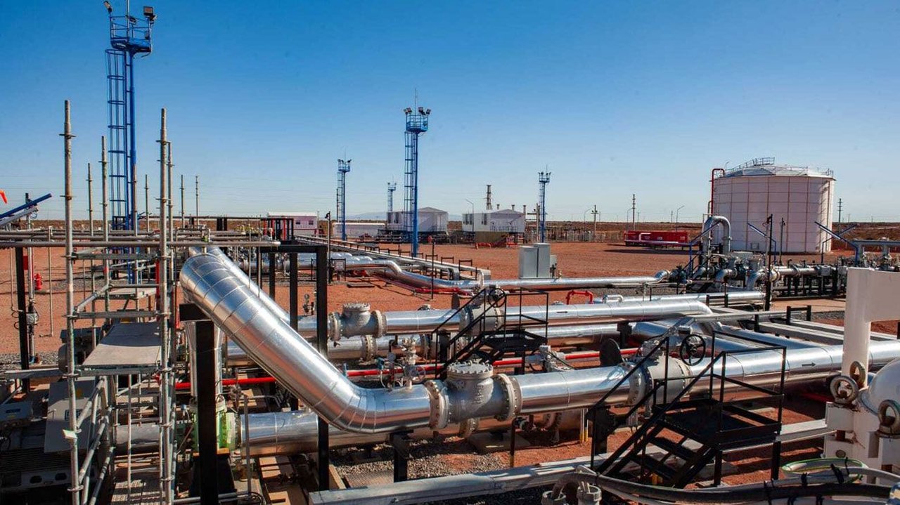 Planta de YPF vinculada a la producción en Vaca Muerta