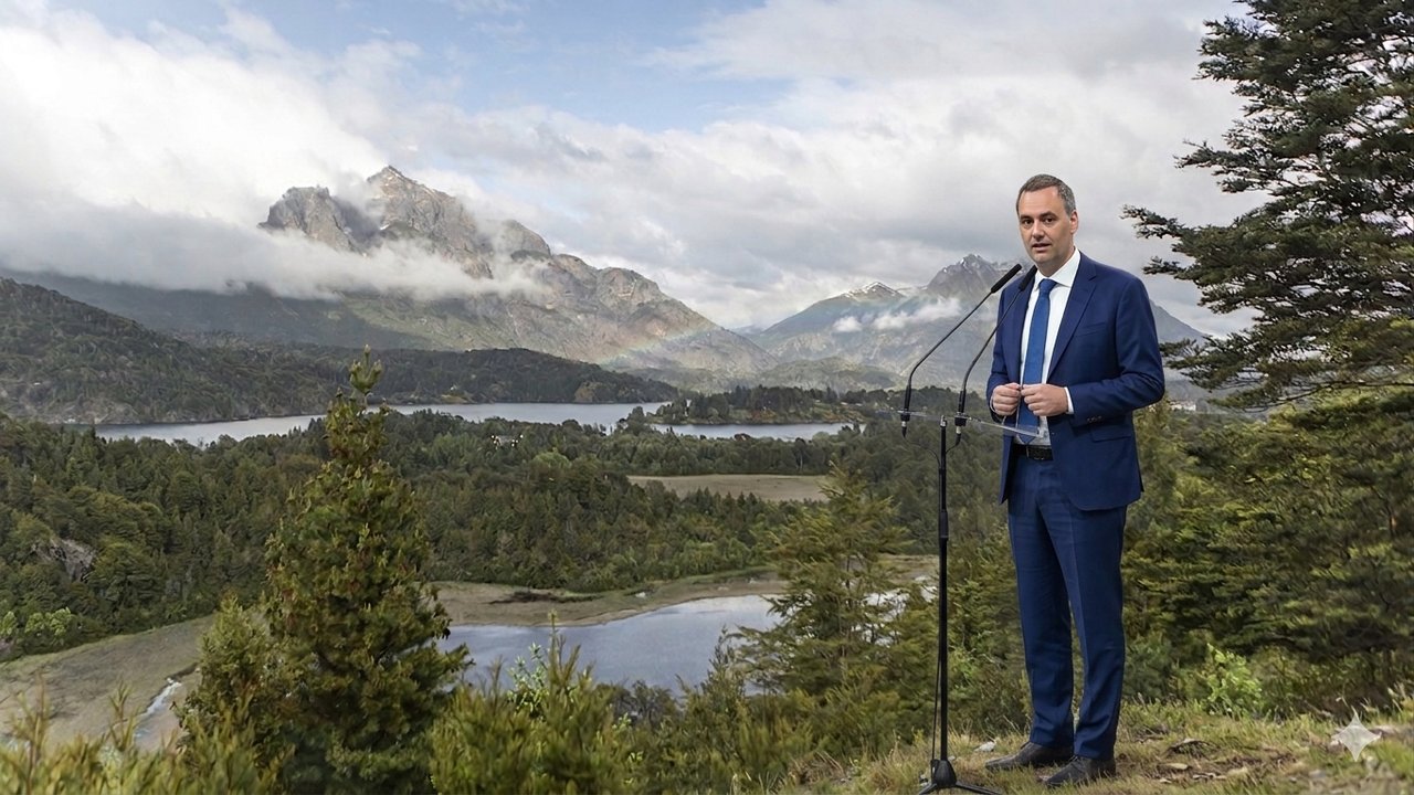 Guardaparques en un área protegida de la Argentina