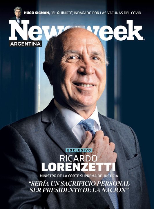 Tapa de la revista Newsweek Argentina de mayo