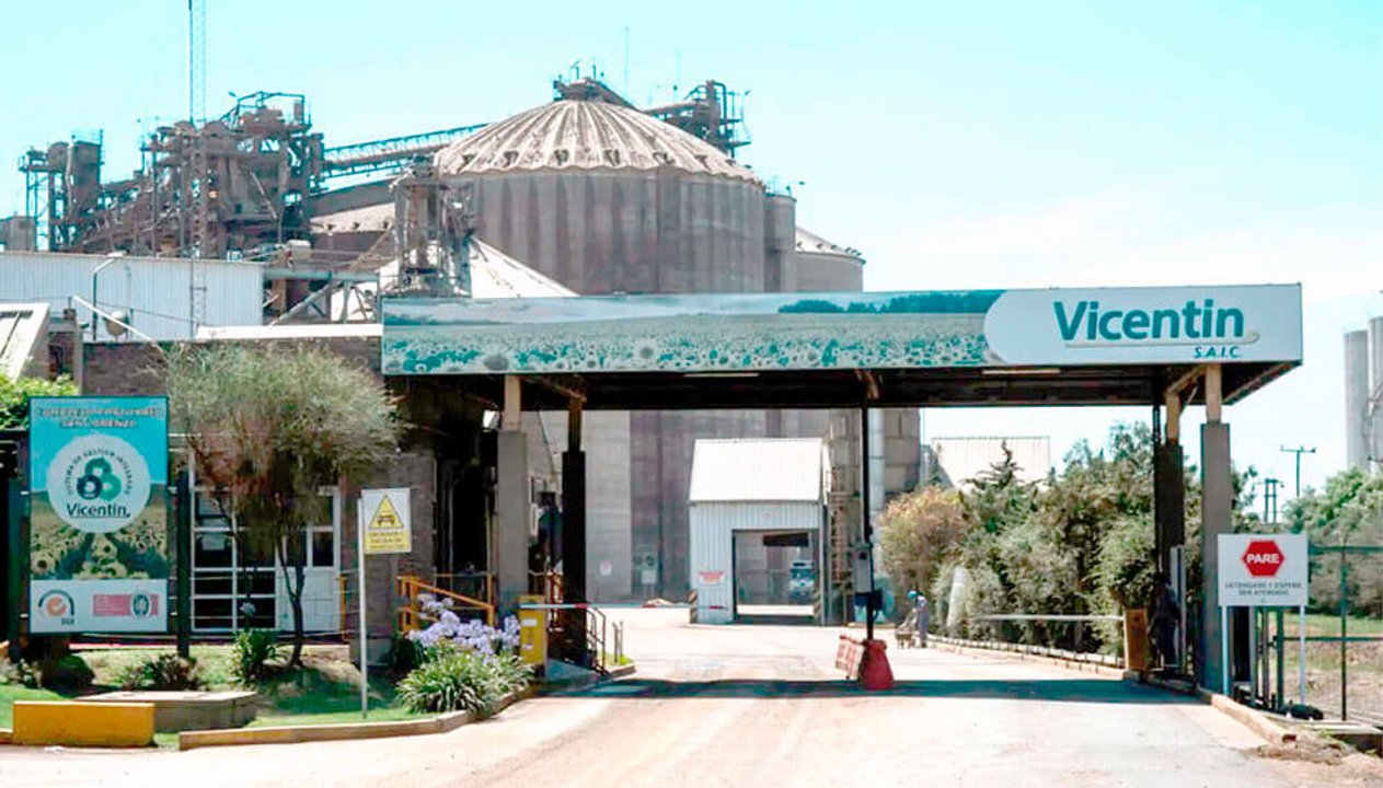 Planta industrial de Vicentin