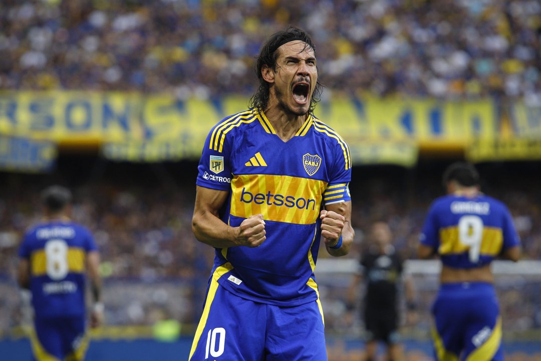 Cavani regresa a Boca y podría jugar en la Copa Libertadores