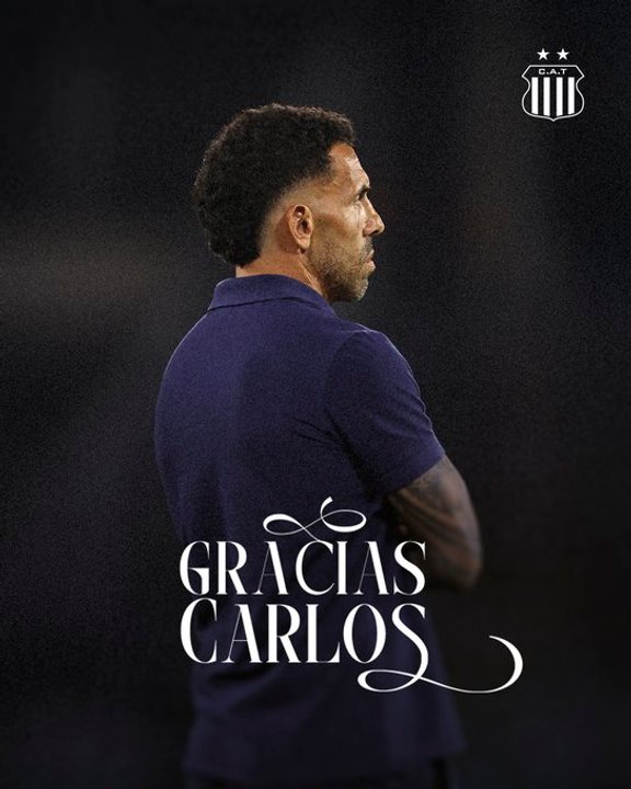 Carlos Tevez deja su cargo como DT de Talleres tras la eliminación en el clásico cordobés