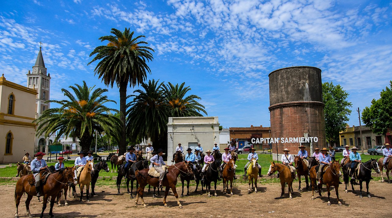 Fiesta rural y gastronómica en la provincia de Buenos Aires