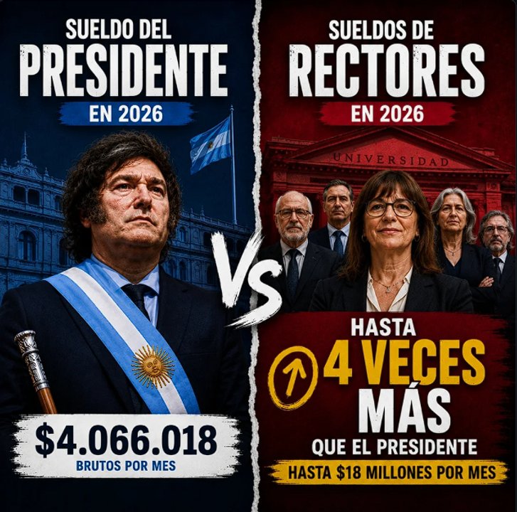 Javier Milei habla tras la marcha en defensa de la universidad pública