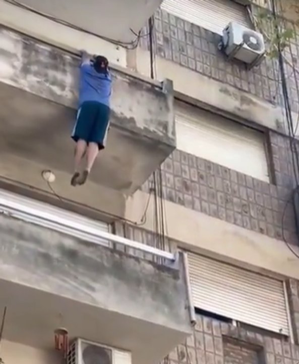 La pareja del hombre que cayó de un cuarto piso en Rosario rompe el silencio
