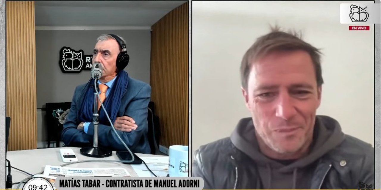 Manuel Adorni y el contratista Matías Tabar, en el centro de la polémica por presunta evasión en una obra privada