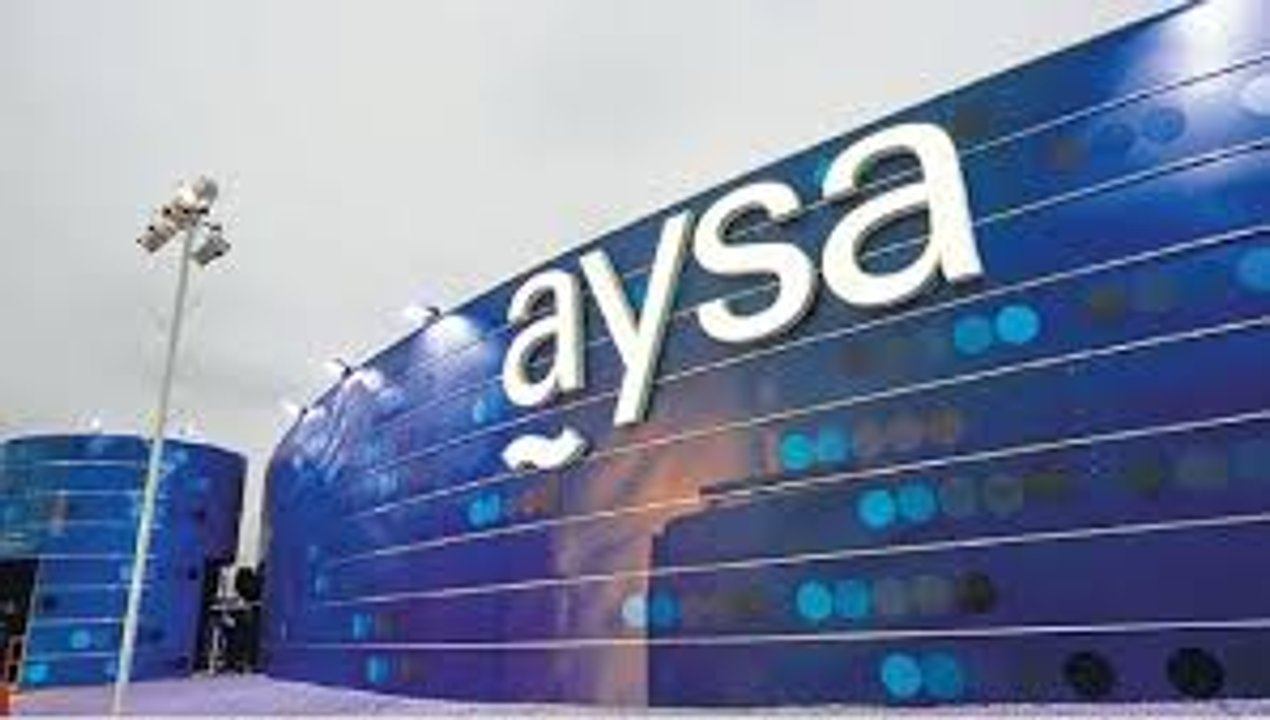 Sede de AySA y anuncio oficial de privatización