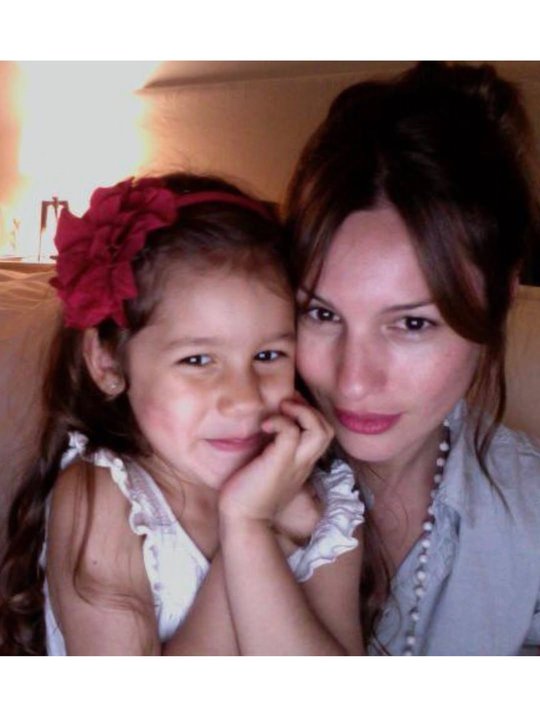 Pampita y su hija Blanca en una imagen de archivo