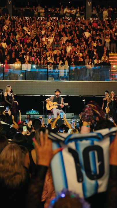 Ricardo Arjona en vivo en el estadio de Instituto de Córdoba
