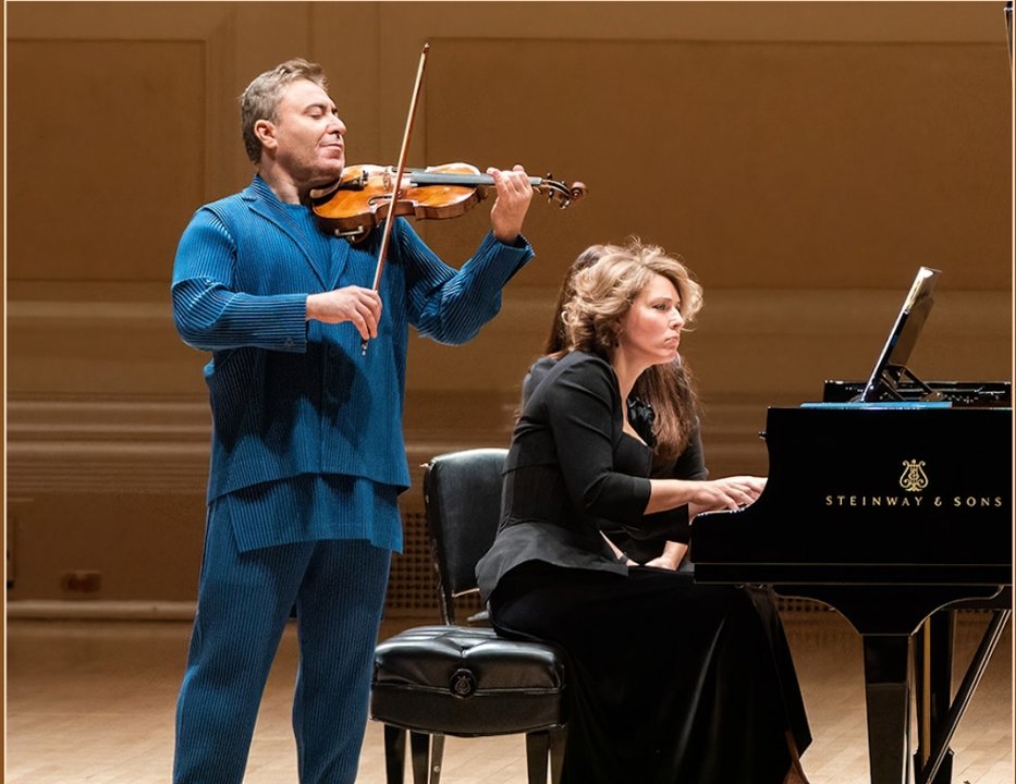 Maxim Vengerov y Polina Osetinskaya se presentan en el Teatro Colón