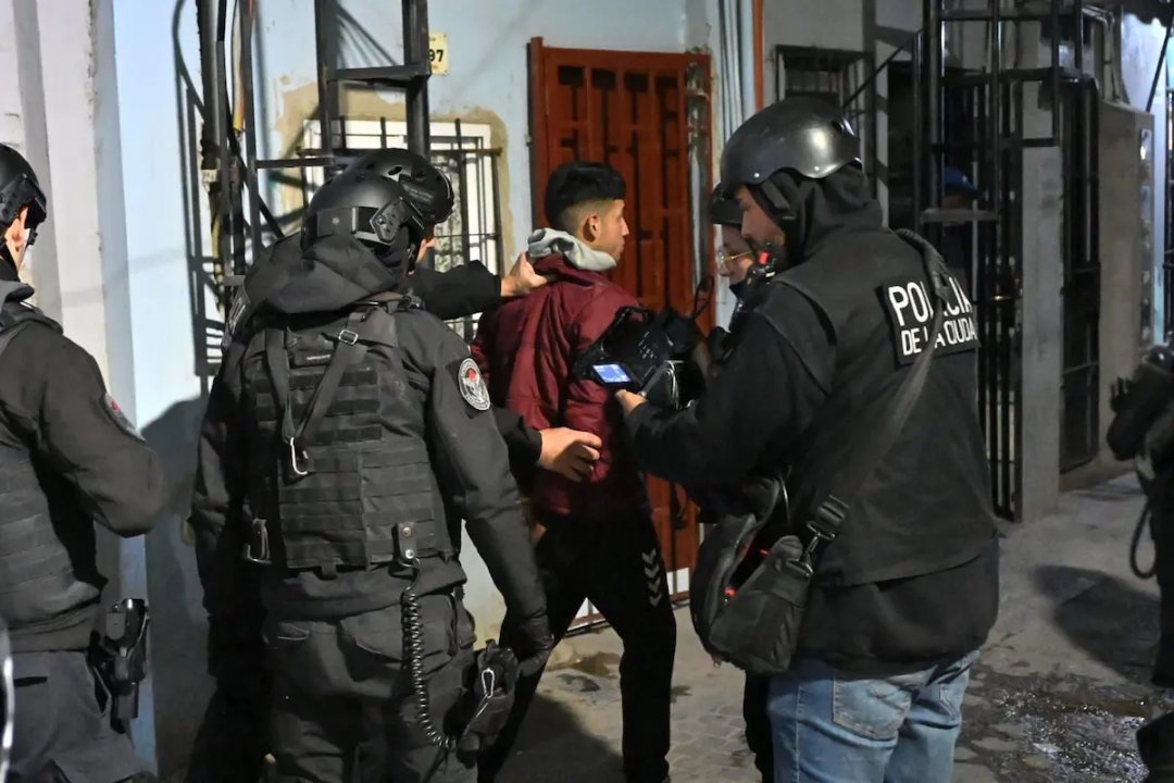 Operativo policial Tormenta Negra en barrios populares de la Ciudad