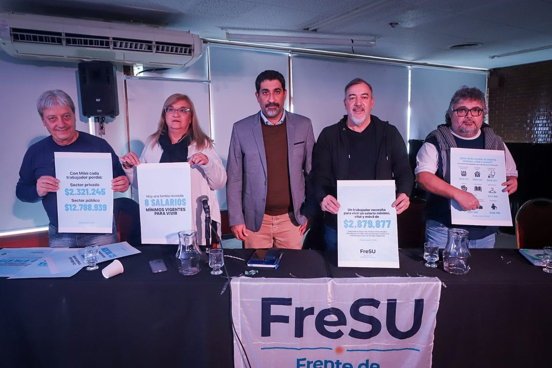 Referentes gremiales reclaman un nuevo salario mínimo