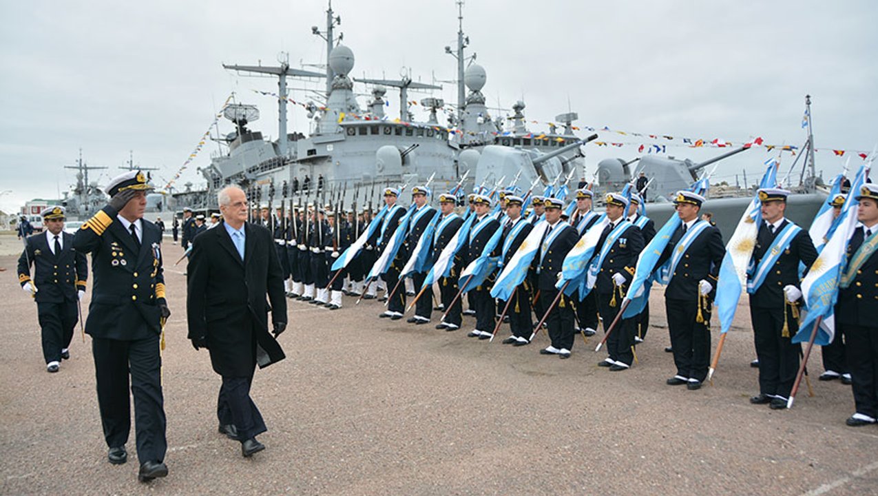 Ceremonia por el Día de la Armada Argentina