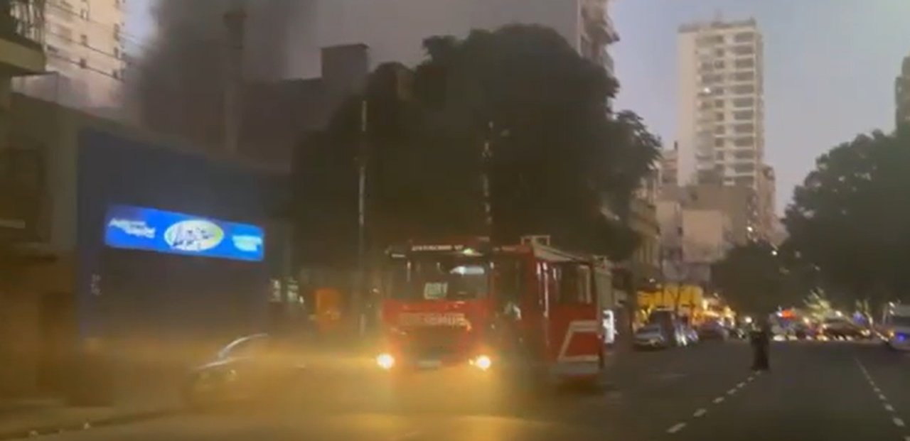 Incendio en restaurante de Villa Crespo: sin heridos