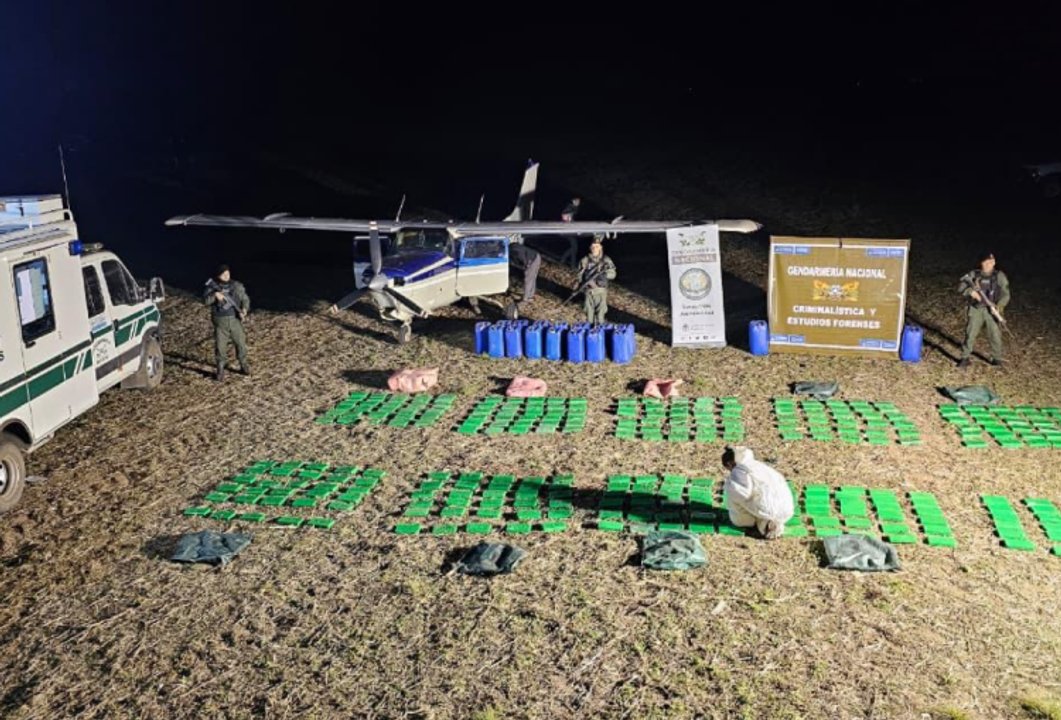 Cinco detenidos imputados por tráfico de 321 kilos de cocaína en Villa Eloísa