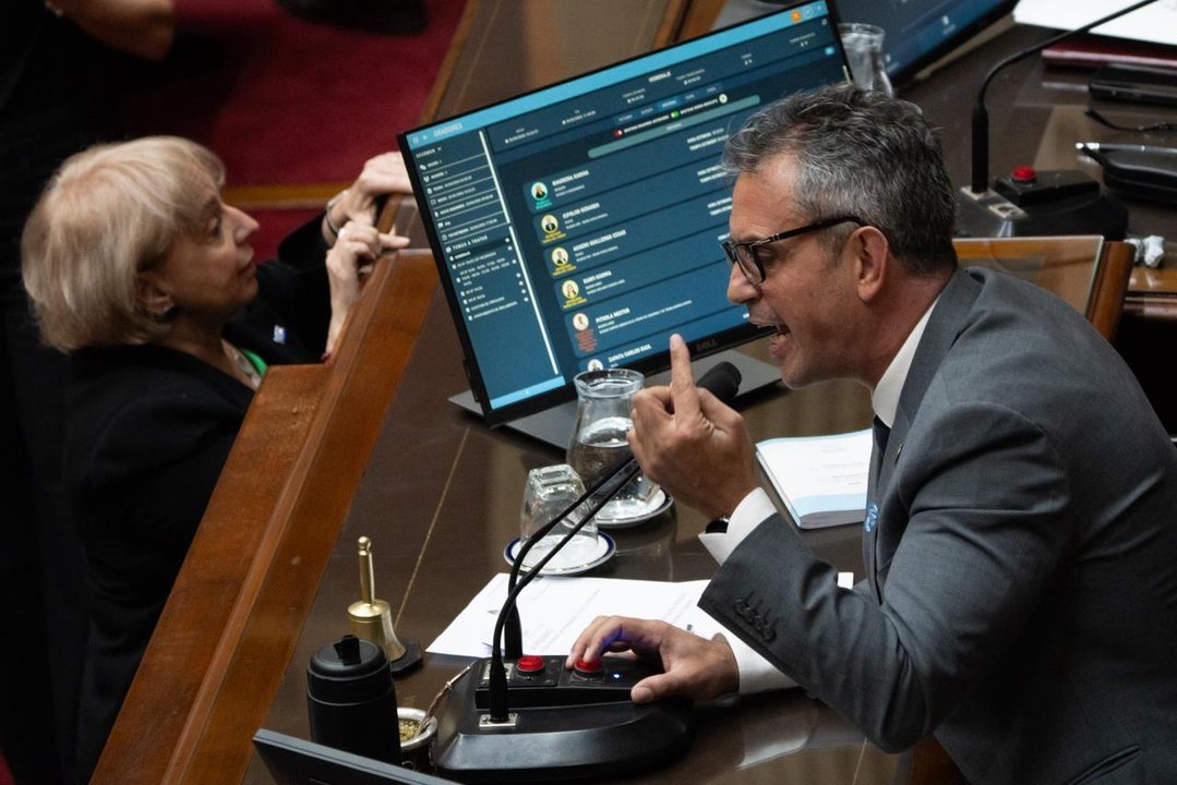 Sesión en la Cámara de Diputados de la Nación