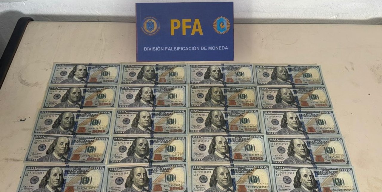 Desbaratan banda de falsificadores de billetes en Buenos Aires