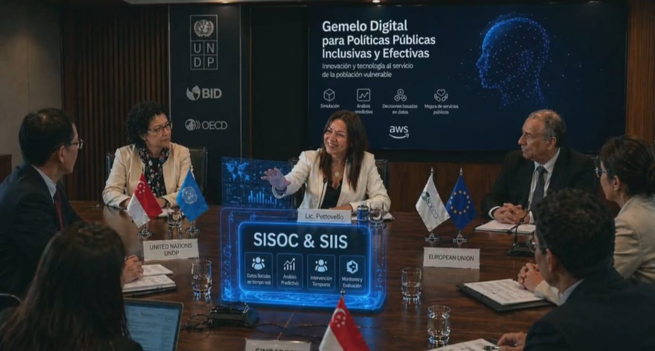 Javier Milei presenta el primer Gemelo Digital Social con inteligencia artificial