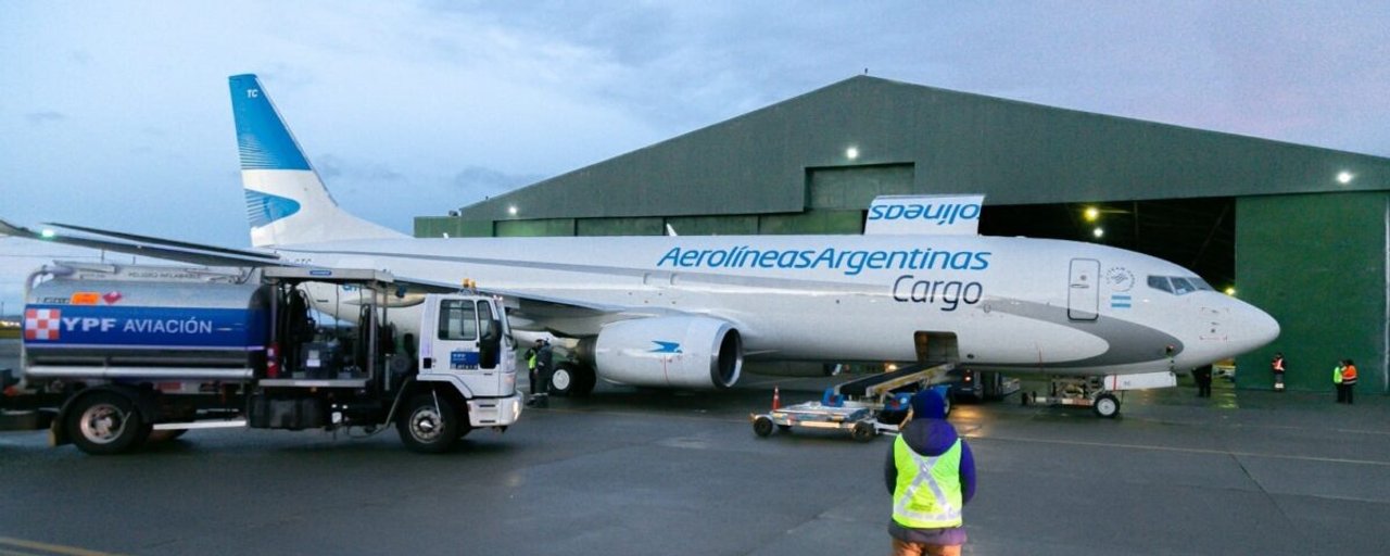 Argentina lidera el crecimiento de la carga aérea en la región
