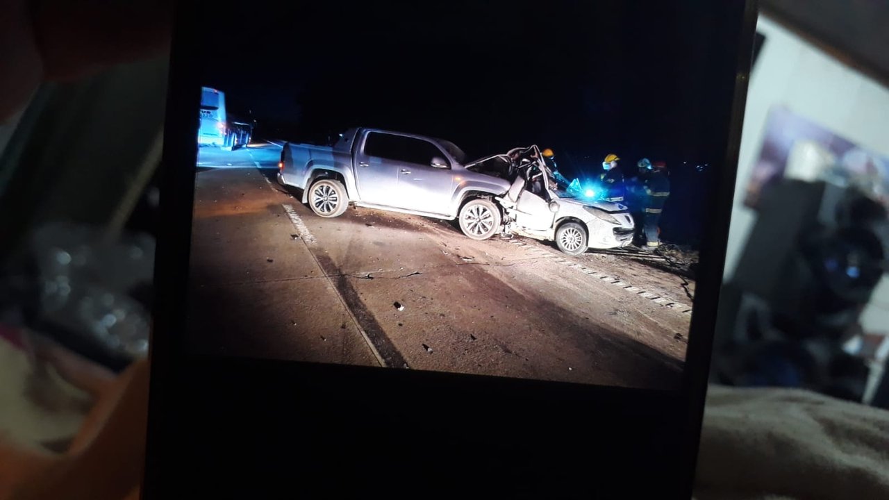 Tragedia en San Vicente: cinco muertos, entre ellos dos menores, en un choque sobre la Ruta 6