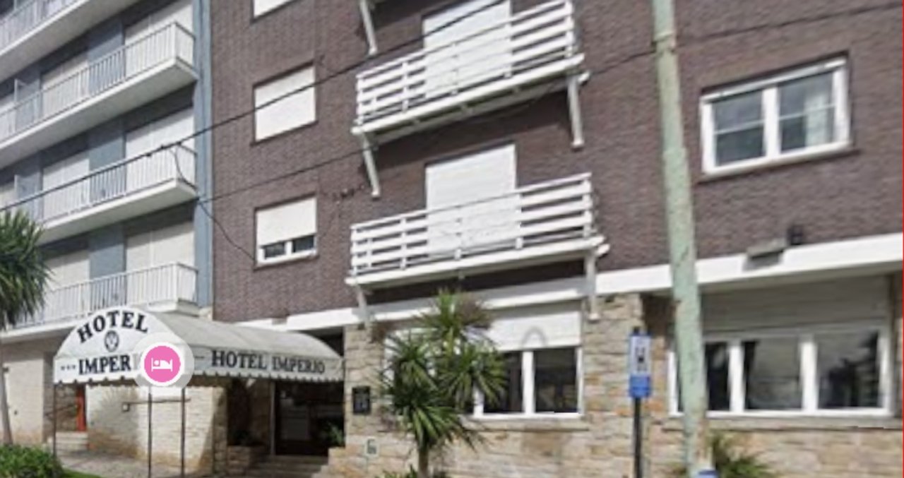 Se incendió un histórico hotel en Mar del Plata