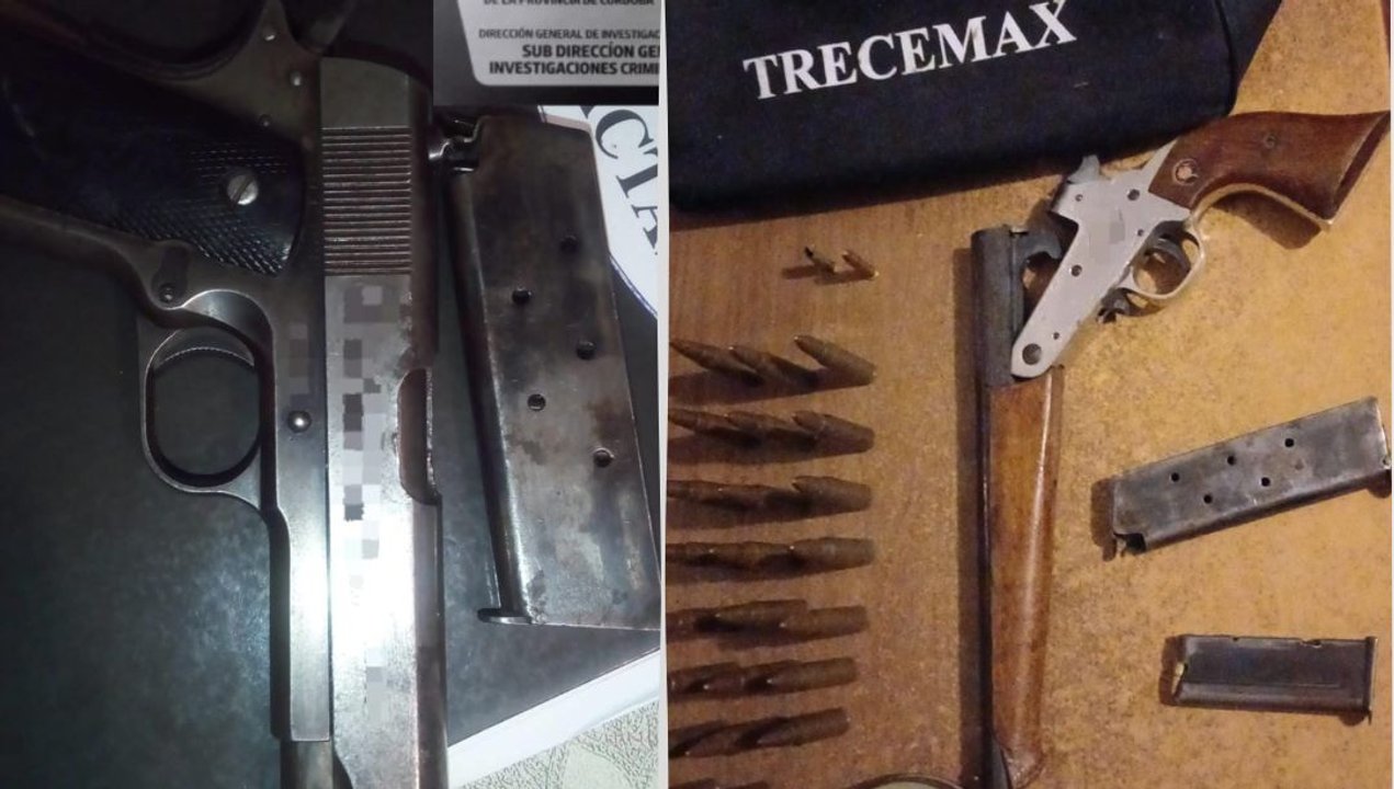 Operativos en Jesús María: seis detenidos y armas incautadas durante un festival de música