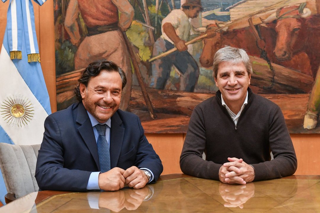 Sáenz reclamó a Caputo “el cumplimiento de los compromisos asumidos con los salteños”