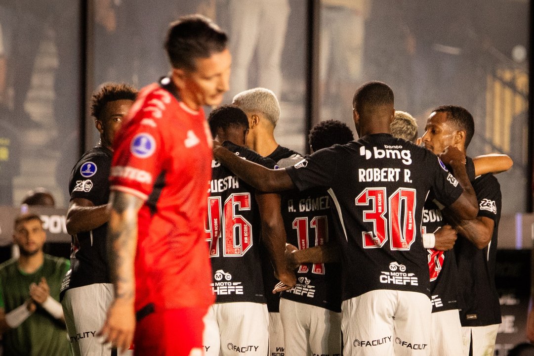 Sudamericana: Barracas Central sufrió una dura goleada ante el Vasco da Gama en Brasil