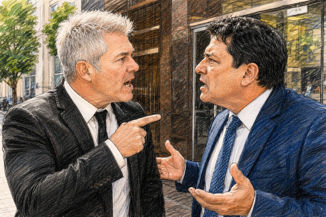 Burlando le impuso una medida cautelar a Baqué: “Quiere censurarme”